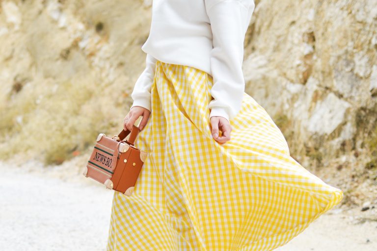 Shop the trend: A-line midi skirts