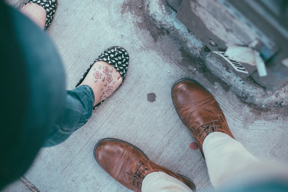 Men wearing best sale ballet flats