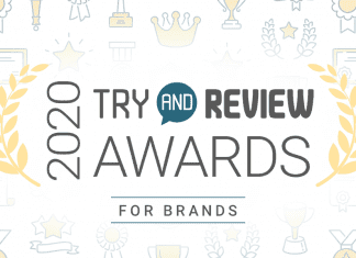2020 Try and Review Awards - Brands