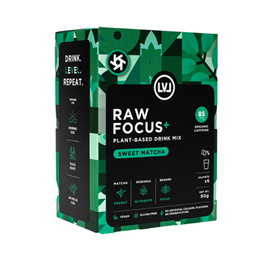 Nước tăng lực Raw focus_Sản phẩm thuần chay