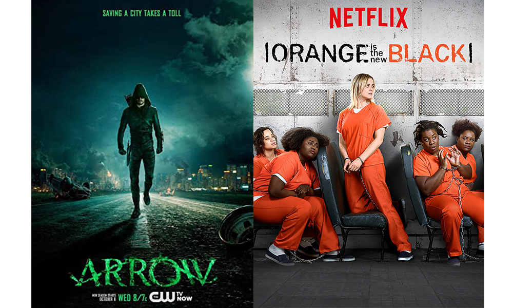 tracy, arrow, OITNB_netflix