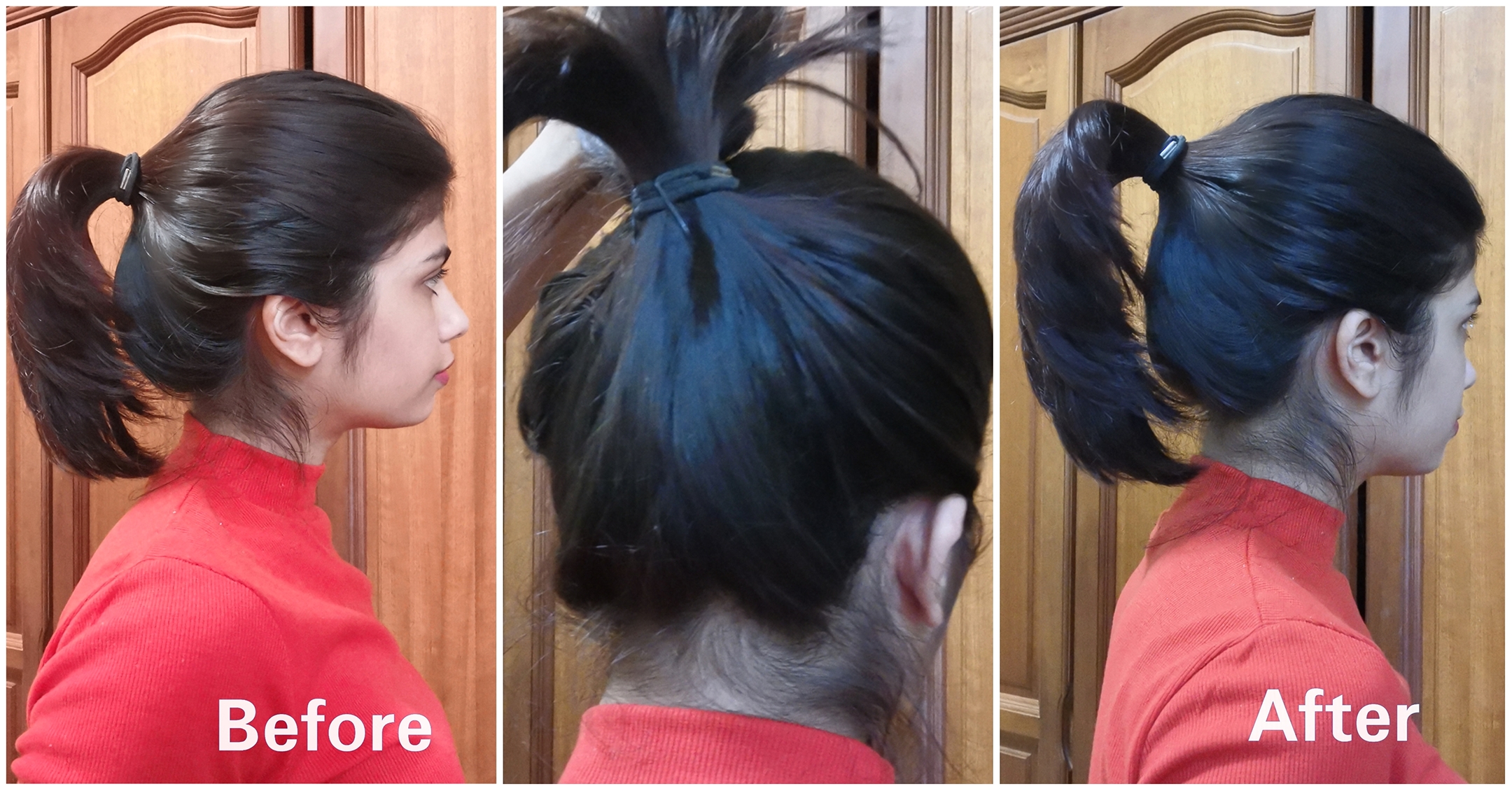 popular hair hacks tested_perky ponytails