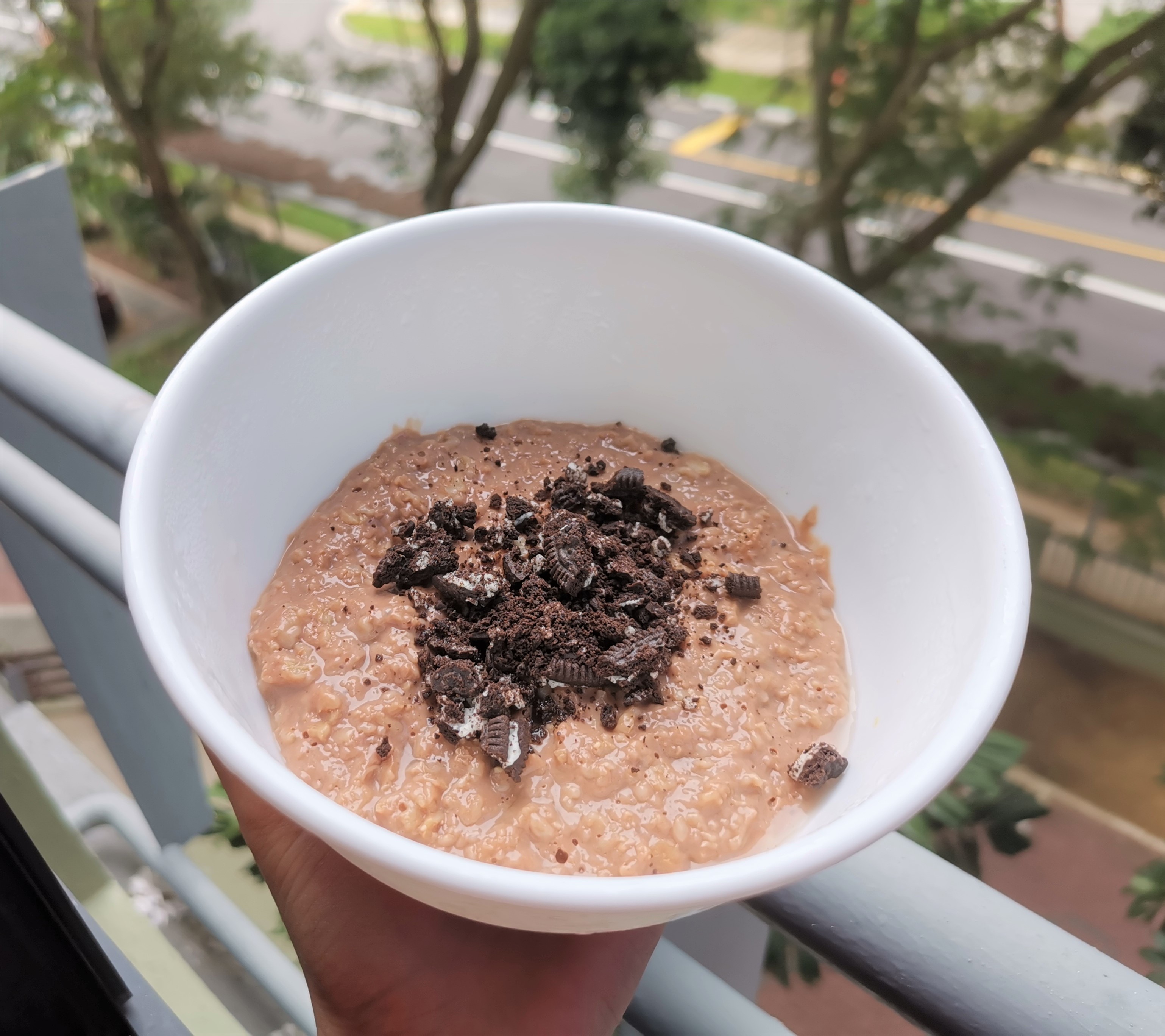 Easy healthy peanut butter oats