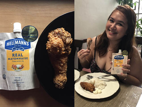pairing hellmann's mayo with fried chicken