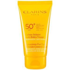 CLARINS 50+ SPF SUNSCREEN FOR FACE WRINKLE CONTROL CREAM
