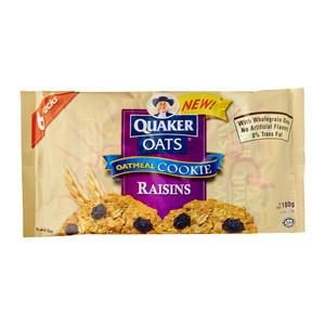 Quaker Oats Raisin Oatmeal Cookies
