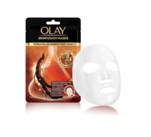 Olay - Skinfusion Korean Black Ginseng Sheet Mask