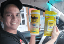 Car interior cleaning: 99% of Metro Manila users trust that Prestone Disinfecting Car Wipes can remove dirt, greases and stains in their car Car interior cleaning: 99% of Metro Manila users trust that Prestone Disinfecting Car Wipes can remove dirt, greases and stains in their car