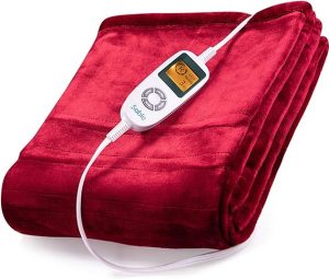 Sable Heated Blanket Electric Throw