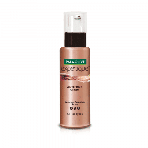 Palmolive Expertique Anti-Frizz Serum - one of the best tools for hair styling tips