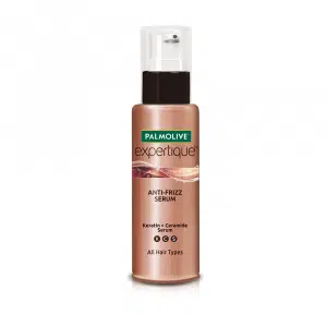 Palmolive Expertique Anti-Frizz Serum - one of the best tools for hair styling tips