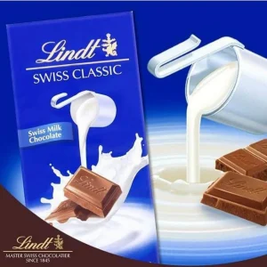 Classic Milk Chocolate Bar by Lindt